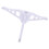 5pcs Christmas Tree Stand Sturdy Artificial Tree Holder Detachable For Home Decorations Easy Assembly 3
