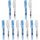 12Pcs Refillable Watercolor Brush Pens Assorted Color Writing Set 5