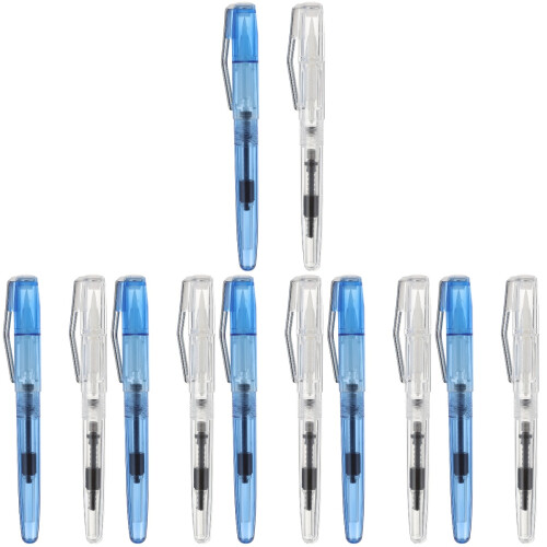 12Pcs Refillable Watercolor Brush Pens Assorted Color Writing Set 2