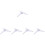 5pcs Christmas Tree Stand Sturdy Artificial Tree Holder Detachable For Home Decorations Easy Assembly 7