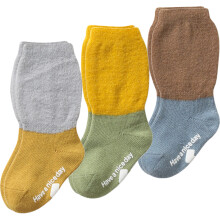 9 Pairs Baby Non Slip Socks With Grips For Toddlers And Medium Tube
