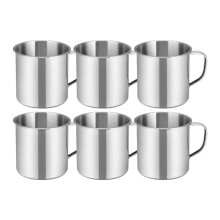 2 Pcs Steel Cups For Kids Drinking Metal Camping Stainless Tumbler