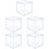 5Pcs Transparent Baseball Case For Household Storage And Display 8