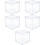 5Pcs Transparent Baseball Case For Household Storage And Display 9