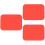 3Pcs Red Heat Resistant Silicone Coasters Cushions for Kitchen Use 6