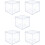 5Pcs Transparent Baseball Case For Household Storage And Display 10