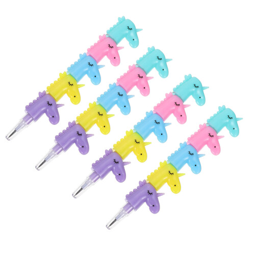 3 Pieces School Supplies Stackable Pencil Stacking Pencils For Kids