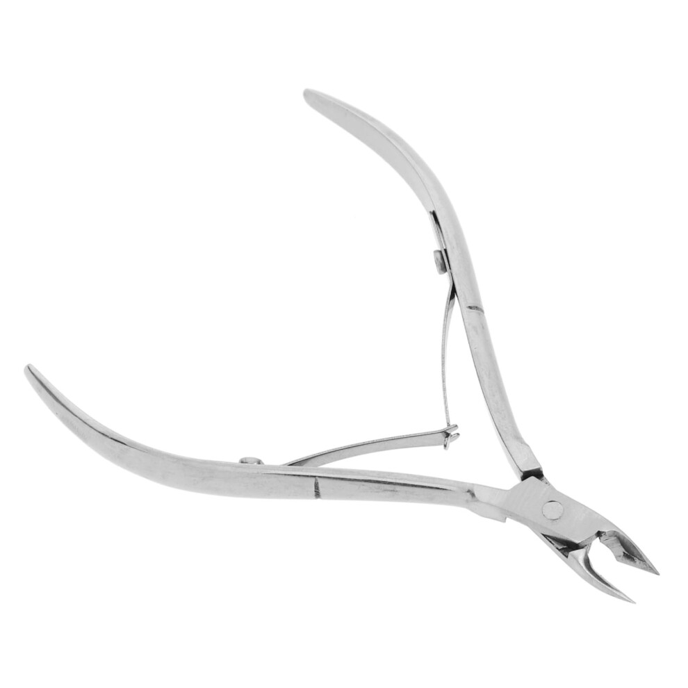 Professional Stainless Steel Cuticle Nipper Nail Clippers with Ergonomic Long Jaw for Manicure Pedicure