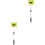 2 Pcs Telescopic Snow Multi-Function Ice 3