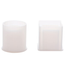 2Ensembles Moules Silicone Pour Cache-Pot Blancs Faciles À Démouler