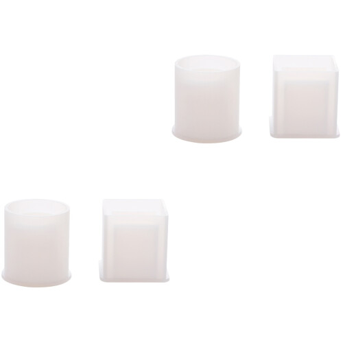 2Ensembles Moules Silicone Pour Cache-Pot Blancs Faciles À Démouler 2