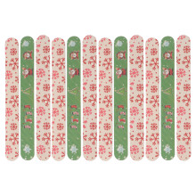 60 Pcs Christmas Nail File Manicure Christmas Socks