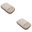 2St Leerpoets Handschoenen Lichtbruin En 6