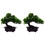2Pcs Artificial Pine Potted Bonsai For Home Office Table Decor 6