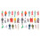 200Pcs Painted Mini Human Figures for Architectural Model Decorations 2