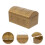 3Pcs Golden Plastic Treasure Boxes Compact Storage for Kids Play 11