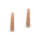 Nail Beauty Prop Silicone Khaki For Diy Nails Practice 2pcs 4