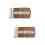 2 Pcs Simple Automatic Belt Fastener For Men Clothing Accessory 8
