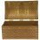3Pcs Golden Plastic Treasure Boxes Compact Storage for Kids Play 2