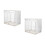 2Pcs Double Layer 10Inch Clear Bread Box Airtight For Countertop 5