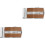 2 Pcs Simple Automatic Belt Fastener For Men Clothing Accessory 4