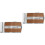 2 Pcs Simple Automatic Belt Fastener For Men Clothing Accessory 5