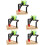 5Pcs Funny Kids Model Decorative Crane Playing Train Toy 8
