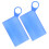 Portable Mask Storage Clips 2X2Pcs Waterproof Holder Blue 5