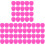 60 Pcs Miniature Cowboy Hat Plastic Doll Accessory 2
