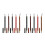 10Pcs Infinity Eternal Wooden Pencils Replaceable Graphite for Office 4