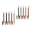 10Pcs Infinity Eternal Wooden Pencils Replaceable Graphite for Office 9