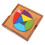 2 Sets Wooden Egg Shaped Puzzle Tangram Blocks Toy 1