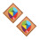2 Sets Wooden Egg Shaped Puzzle Tangram Blocks Toy 8