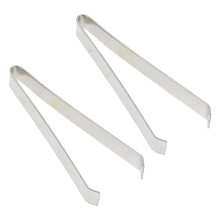 2Pcs Durable Silver Tweezers for Pen Repair and Marker Tip Removal
