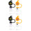 12pcs Lamp Shade Reducing Ring To Conversion Ring Lamp Shade Accessories For Ceiling Light Bulbs 7