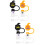 12pcs Lamp Shade Reducing Ring To Conversion Ring Lamp Shade Accessories For Ceiling Light Bulbs 9