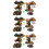 30 Pcs Sand Table Models Volcano Landscape Decor Simulation Ornaments 8