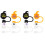 12pcs Lamp Shade Reducing Ring To Conversion Ring Lamp Shade Accessories For Ceiling Light Bulbs 4