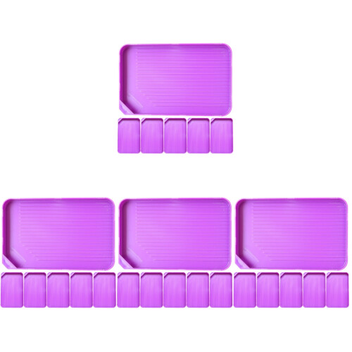 24 Pcs Plastic Bead Sorting Trays Diamond Rhinestone Holders 1