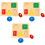 3 Sets Of 6Pcs Geometry Panel Grab Board Shape Puzzle Toy 3
