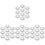 80 Pcs 3/4 Inch Fire Sprinkler Cover Plate Escutcheon Replacement 4