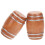 2 Pieces Mini House Ornament Miniatures Stuff Barrel Model Things 1