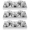 15 Pcs Tray Dish Cup Crystal Pack 8