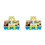 2 Sets Wooden Nut Dismounting Toy Simulation Toolbox 5