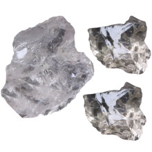 2pcs 100g Clear Ore Samples Rough Ore Specimen For Teaching Study