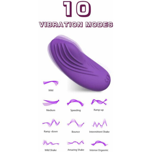 Vibrating Egg with 10 Modes Wireless Remote Control Waterproof Silicone Vibrator for Women 1