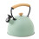 Stainless Steel Boiling Kettle Green Easy Clean Home Use 1