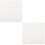 2pcs 128 Kitchen Cabinet Silica Gel Mute 6