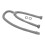 Kitchen Sink Drain Pipe Y Type Pvc Grey For Smooth Water Flow 9