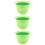3 Pack Artificial Turf Florist Supplies Flower Mud With Simulation 8